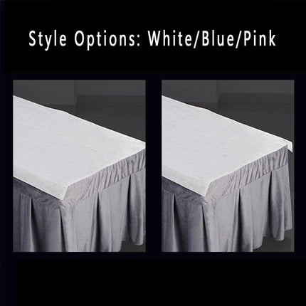 100pcs Non-Woven Breathable Bed Sheet for Beauty Salon Spa Hotel Travel Use