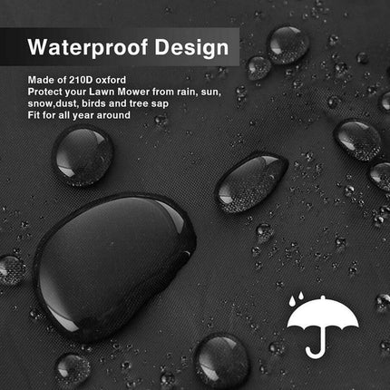 Universal Waterproof UV Lawn Mower Cover 193*64*112cm Rain Protection - Aimall