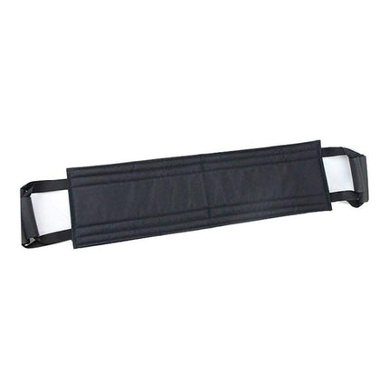 Black Leather Support Cushion for Elderly Bedridden Disabled Backrest Waist Pad