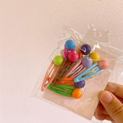 Colourful Hair Clips for Girls Sweet Cute All Matching Side Bangs Accessories