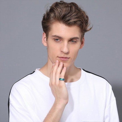 Size 10 Mood Sensing Color Changing Ring Temperature Control Thermochromic Rings - Aimall