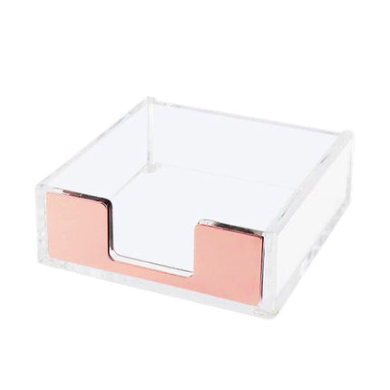 Large Desktop Sticky Note Box Organiser Office Supplies Storage Holder Drawer