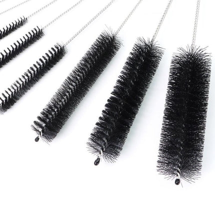 10Pcs Nylon Straw Brush Cleaner Bottle Tube Pipe Small Long Cleaning - Aimall