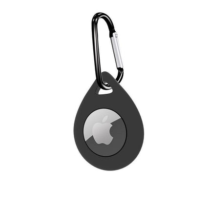 For Apple AirTag Air Tag Silicone Protective Case Cover Location Tracker Keyring - Aimall