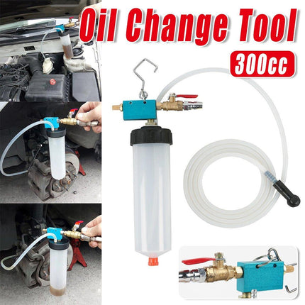 300cc Pneumatic Brake Fluid Replacement Tool Automotive Brake Fluid Changer Kit