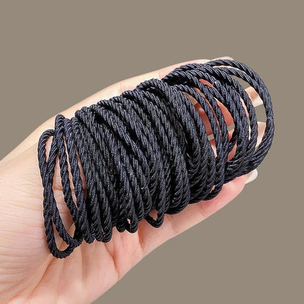 100PCS Elastic Hair Ties Band Rope Cute Tiny Ponytail Holders Girls Bulk Set - Aimall