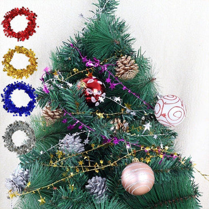 10pcs Christmas Wreath Decorations Festive Holiday Door Hanging Ornament Set