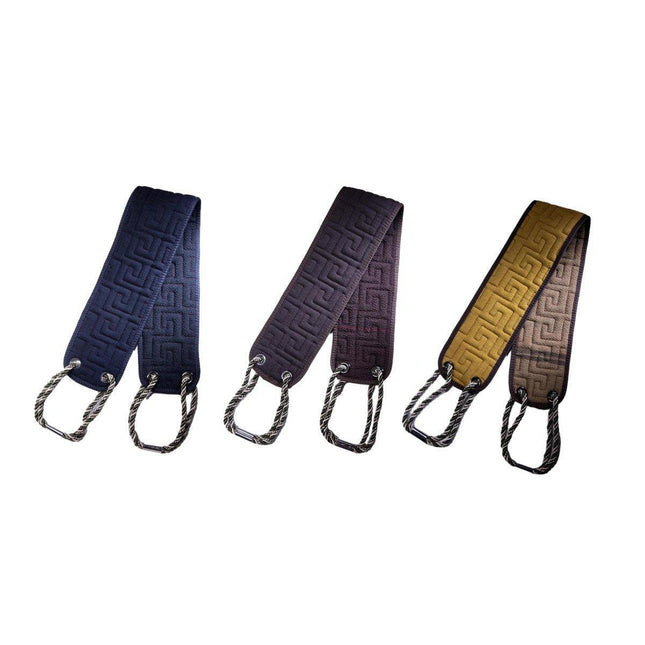 3PCS Long Strip Back Towel Exfoliating Shower Scrub Body Wash Cloth Bath Strap