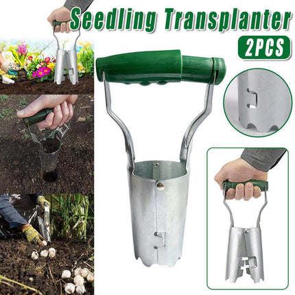 2pcs Household Seed Transplanter Tool Garden Transplanting Picker Planting Aid