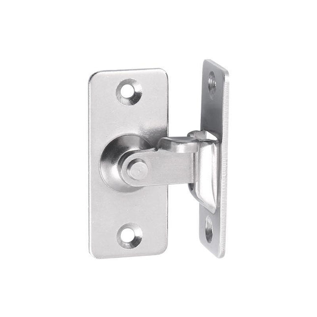 90 Degree Stainless Steel Latch Safety Right Angle Sliding Door Lock Door Hasp - Aimall