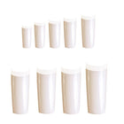 500 PCS Fake French Nail Tips White Clear Stiletto False Gel Pointy Art Acrylic - Aimall
