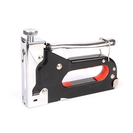 Heavy Duty Staple Gun Fastener Tool Tacker with Staples for Upholstery and Nails