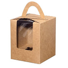 100PCS Portable Single Design Cake Box Paper Cupcake Packing Box Party Supplies Aimall