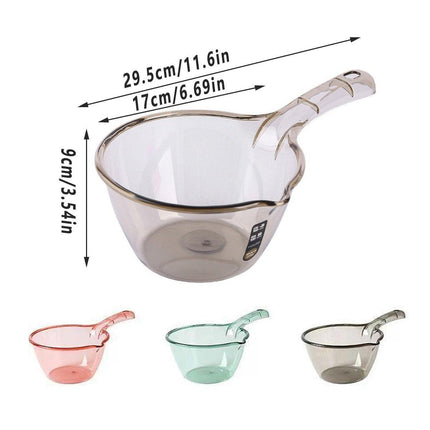 6pcs Household Kitchen Plastic Ladles Durable Cooking Utensils for Soup Serving