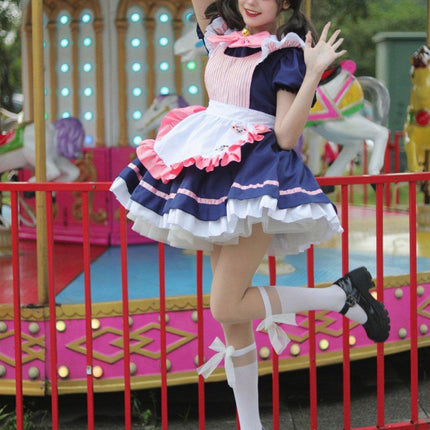 Cafe Maid Dress COSPLAY Princess Dress Small Dress Women Cosplay Party