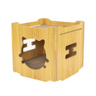 Durable Cat Scratcher Lounge Corrugated Scratching Wood Board - Aimall