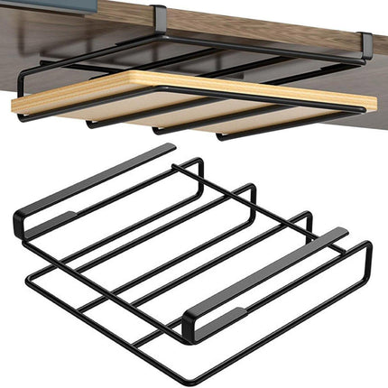 Double Stainless Steel Kitchen Organizer Shelf Rack Cabinet Storage Space Saver