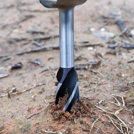 Outdoor Survival Tool Wood Drill Manual Hand Auger Wrench for Bushcraft Settlers - Aimall