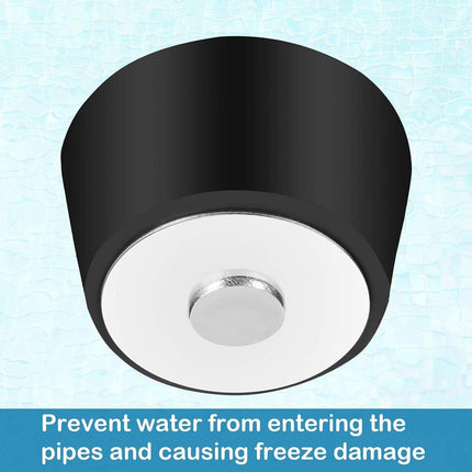 2pcs Winter Swimming Pool Pipe Freeze Protection Plugs for Cold Weather Use