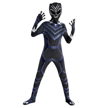 Anime Movie Same Cosplay Halloween Children's Adult Leotard Headwear Deadpool Black Panther