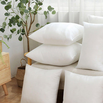2pcs High Quality Square Pillow Inserts Soft Cushion Fillers Hotel Grade Use