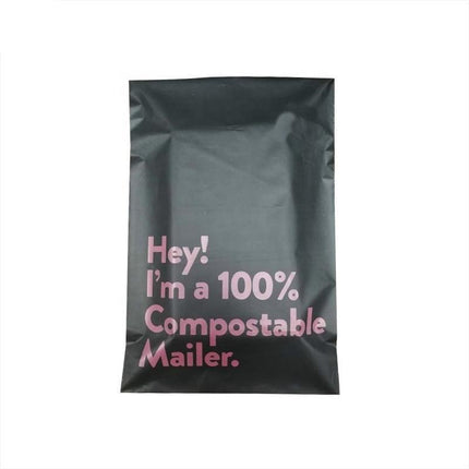 50PCS 5 Sizes Garment Bags Premium Grey Eco Friendly Postal Mailing Packing Bag - Aimall