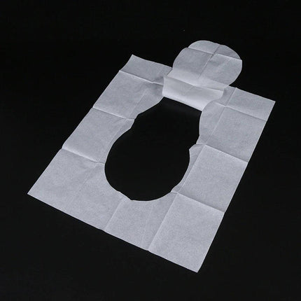50pcs Dissolvable Disposable Toilet Paper Travel Hotel Portable Toilet Pads
