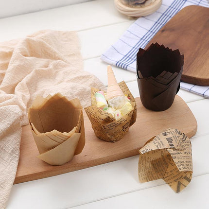 1000PCS Grease-proof Cupcake Liners Muffin Cup Cup Cake Paper Cup Large - Aimall