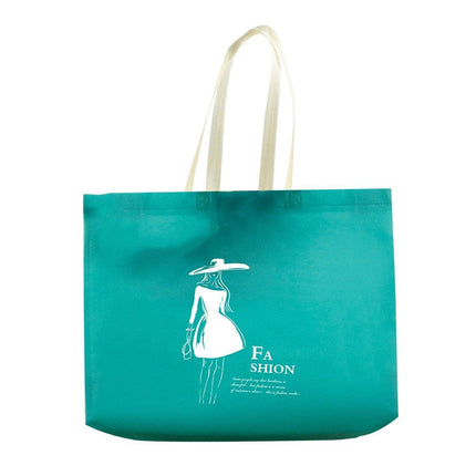 25PCS Fashionable Non-Woven Fabric Tote Eco Friendly Bag Reusable Shopping Bag