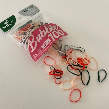 100PCS Elastic Rubber Hair Ties Hair Bands for Women and Girls