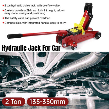 2Ton Hydraulic Lift Tool for Tire Change Heavy Duty Vehicle Support for Auto Repair