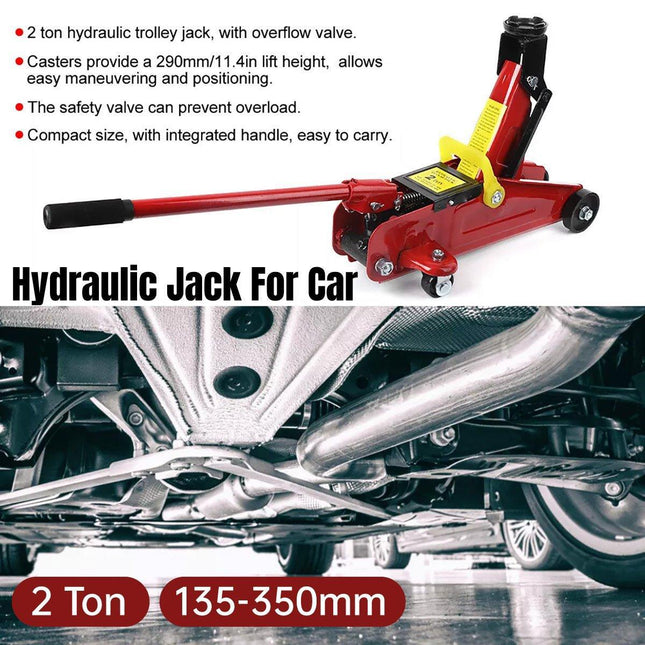 2Ton Hydraulic Lift Tool for Tire Change Heavy Duty Vehicle Support for Auto Repair