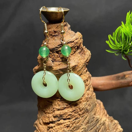 Women Earrings Fashion Dangle Earrings Chinese Style Earring Retro Drop Earrings - Aimall