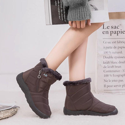 Winter Warm Cotton Shoes Soft Sole Old Beijing Cotton Shoes Women Men Snow Boots