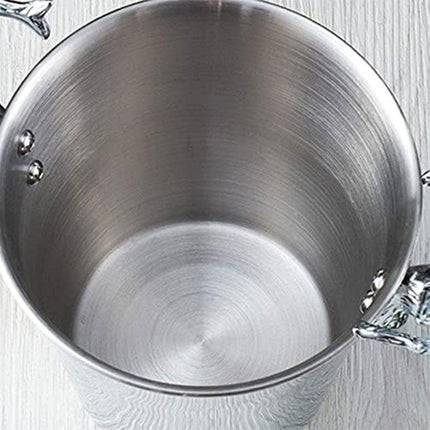 5L Stainless Steel Ice Bucket Champagne Wine Bucket Hotel Bar Ice Container