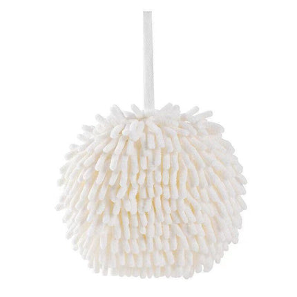 2X Absorbent Hand Towel Chenille Hanging Washcloth Handball Kitchen Bathroom Au - Aimall