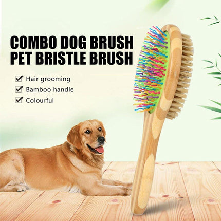 Double Sided Pet Comb Dogs Cats Knot Removal Grooming Brush Detangling