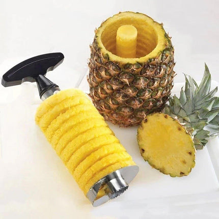 Stainless Steel Pineapple Corer Slicer Peeler Cutter Tool Easy Pineapple Cutter