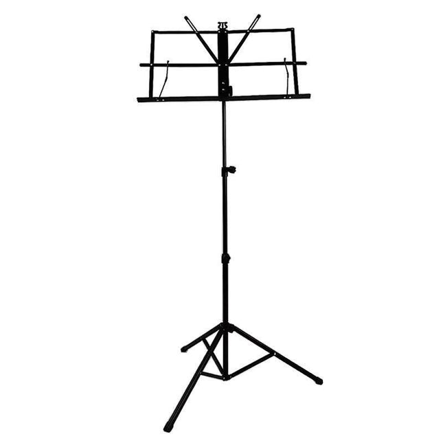 Foldable Sheet Music Stand Tripod Holder with Carry Bag for Stage Violin Guitar - Aimall