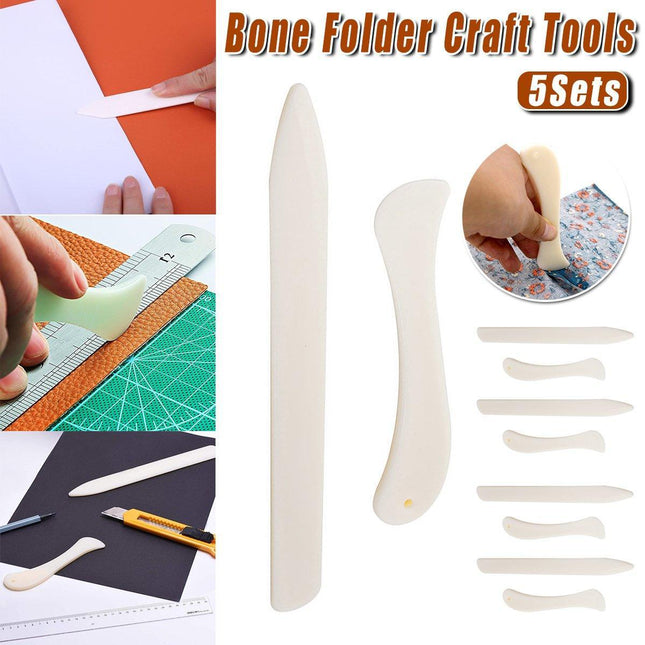 5Sets Leather Shaping Knife DIY Crimping Tool Trimmer Sealing Edge Cutter Kit