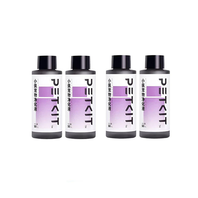 4PCS Smart Cat Litter Box Deodorizer Liquid Purifier with Pear Blossom Scent