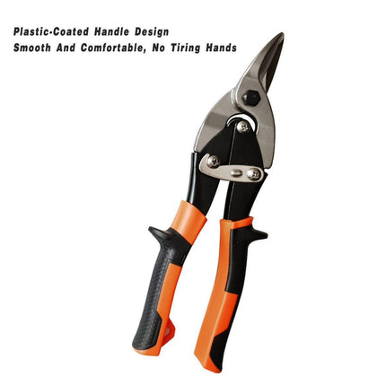 250mm Aviation Tin Snip Heavy Duty Metal Cutting Shears Industrial Scissors Tool
