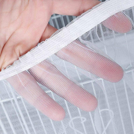 S Size Shell Skirt Mesh Cover Pet Bird Cage Guard Nylon Net Seed Catcher - Aimall
