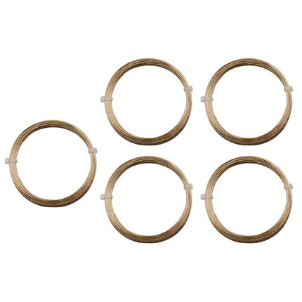 5 Rolls Automotive Glass Removal Tools Steel Wire Rope Disassembling Kit