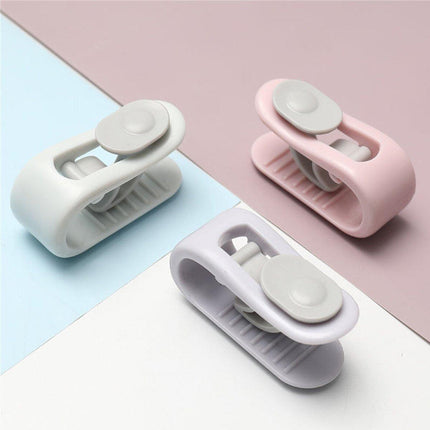10/20pcs Quilt Retainer Cover Clips Invisible Needle-Free Thumb Buckle Bedding