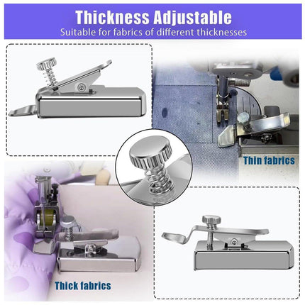 2pcs Sewing Machine Hem Gauge Tool Multifunctional Flatbed Home Sewing Supplies