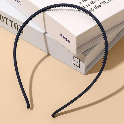 Women Frosted Headband Hairband Lady Hair Hoop Hair Accessories Headwear Decor - Aimall