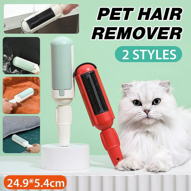Pet Hair Remover Roller Self Cleaning Hair Remover Fur Removal For Dog and Cat - Aimall