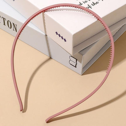Women Frosted Headband Hairband Lady Hair Hoop Hair Accessories Headwear Decor - Aimall