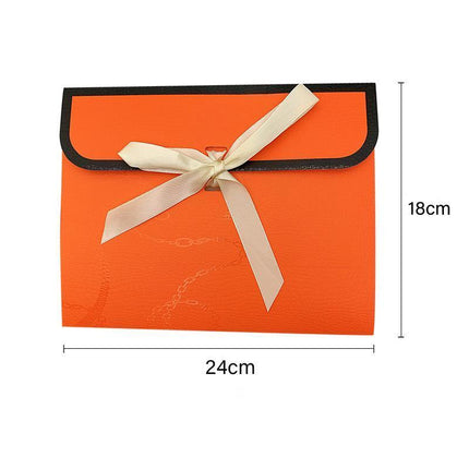 20PCS Kraft Paper Folding Handmade Box Silk Scarf Cardboard Envelope Gifts Aimall